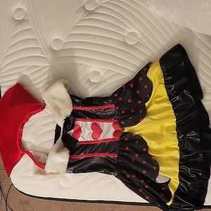 Small Queen of Hearts Halloween Costume